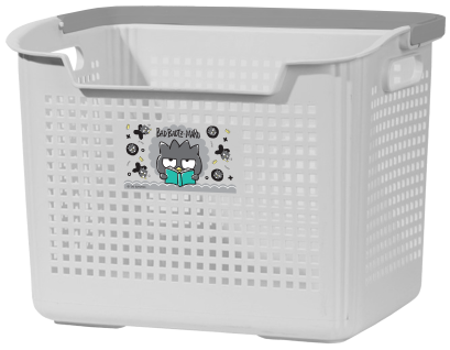 ตะกร้าใส่ของอเนกประสงค์ Bad Badtz-Maru 40 x 35.5 x 29 ซม. สีเทา